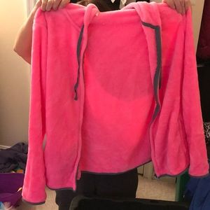 Soft fuzzy pink jacket